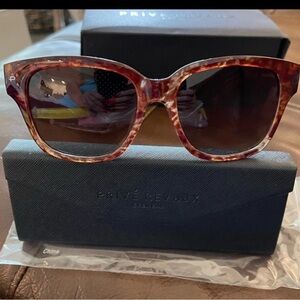 Women's PRIVE REVAUX The Harlow 57mm Polarized Sunglasses